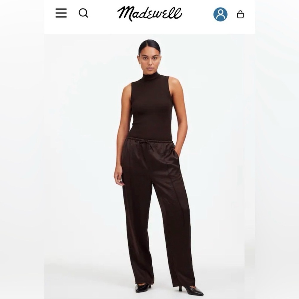 Madewell Dark Brown Trousers